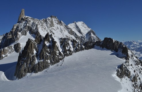 La vetta del Monte Bianco è italiana o francese?
