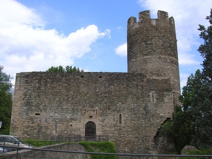 Il castello di Bramafam, antica rovina di Aosta